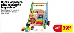 Kruidvat Rijoka loopwagen baby educatieve looptrainer aanbieding