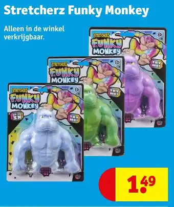 Kruidvat Stretcherz Funky Monkey aanbieding