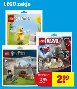 Kruidvat LEGO zakje aanbieding