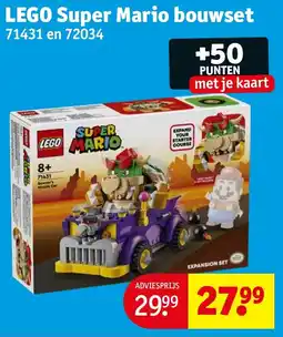 Kruidvat LEGO Super Mario bouwset aanbieding