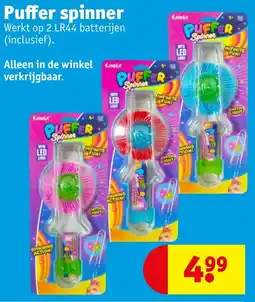 Kruidvat Puffer spinner aanbieding