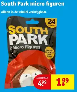 Kruidvat South Park micro figuren aanbieding