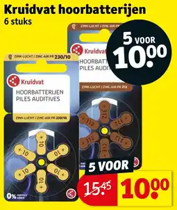 Kruidvat Kruidvat hoorbatterijen aanbieding