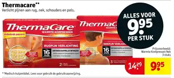 Kruidvat Thermacare aanbieding