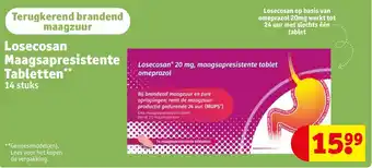 Kruidvat Losecosan Maagsapresistente Tabletten aanbieding