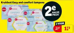 Kruidvat Kruidvat Easy and comfort tampons aanbieding