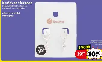 Kruidvat Kruidvat sieraden aanbieding