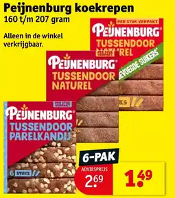 Kruidvat Peijnenburg koekrepen aanbieding