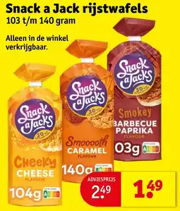 Kruidvat Snack a Jack rijstwafels aanbieding