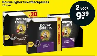 Kruidvat Douwe Egberts koffiecapsules aanbieding