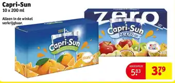 Kruidvat Capri Sun aanbieding