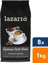 Bol.com Lazarro - Espresso Dark Roast Bonen - 8x 1 kg aanbieding