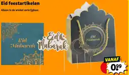 Kruidvat Eid feestartikelen aanbieding