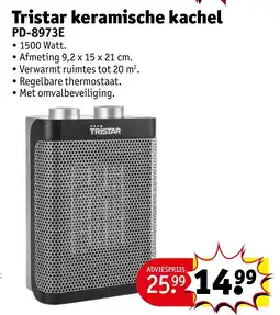 Kruidvat Tristar keramische kachel aanbieding