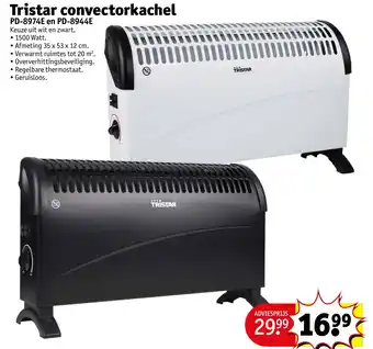 Kruidvat Tristar convectorkachel aanbieding