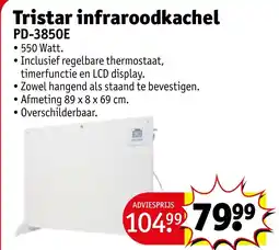 Kruidvat Tristar infraroodkachel aanbieding