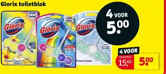 Kruidvat Glorix toiletblok aanbieding