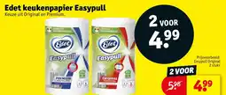 Kruidvat Edet keukenpapier Easypull aanbieding