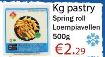 Tanger Markt Kg pastry Spring roll Loempiavellen aanbieding