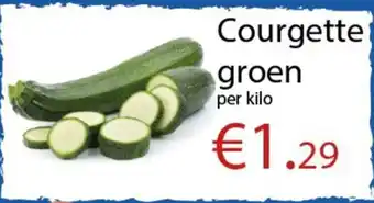 Tanger Markt Courgette groen aanbieding