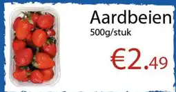 Tanger Markt Aardbeien aanbieding