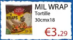 Tanger Markt Mil wrap aanbieding