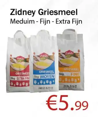 Tanger Markt Zidney Griesmeel aanbieding