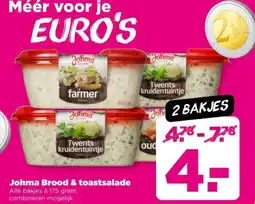 PLUS Johma Brood & toastsalade aanbieding