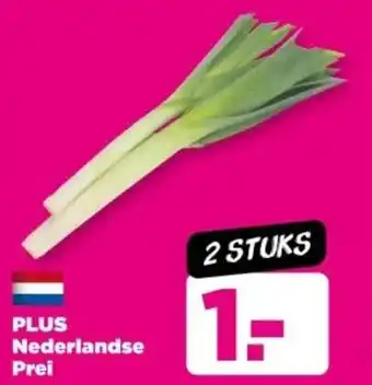 PLUS PLUS Nederlandse Prei aanbieding