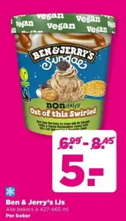 PLUS Ben & Jerry's IJs aanbieding