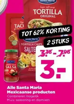 PLUS Alle Santa Maria Mexicaanse producten aanbieding