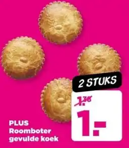 PLUS PLUS Roomboter gevulde koek aanbieding