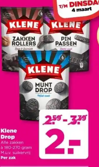 PLUS Klene Drop aanbieding