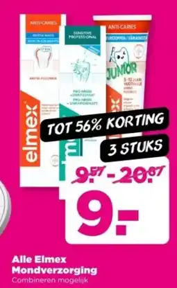 PLUS Alle Elmex Mondverzorging aanbieding