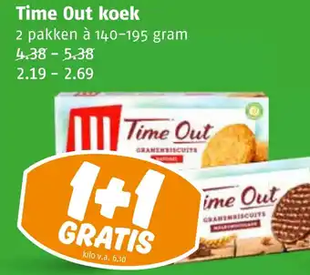 Poiesz Time Out koek aanbieding