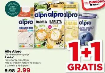 PLUS Alle Alpro aanbieding