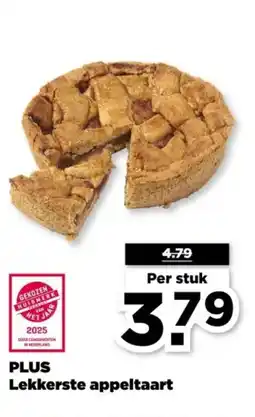 PLUS PLUS Lekkerste appeltaart aanbieding