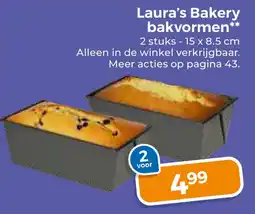 Trekpleister Laura's Bakery bakvormen aanbieding