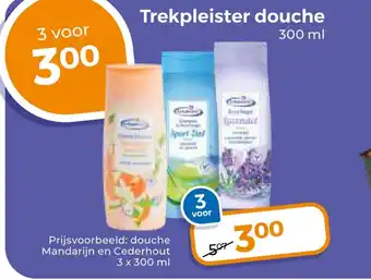 Trekpleister Trekpleister douche aanbieding