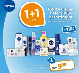 Trekpleister Keuze uit het hele nivea assortiment aanbieding