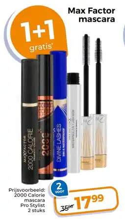 Trekpleister Max Factor aanbieding