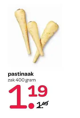 Spar Pastinaak 500gram aanbieding