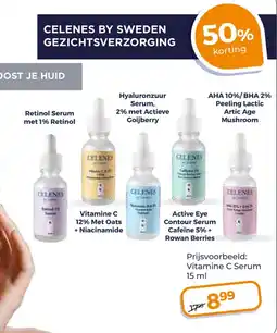 Trekpleister Celenes by sweden gezichtsverzorging aanbieding