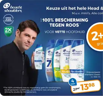 Trekpleister Head & Shoulders aanbieding