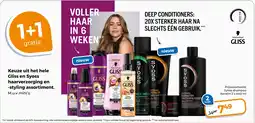 Trekpleister Gliss en Syoss haarverzorging en styling assortiment aanbieding