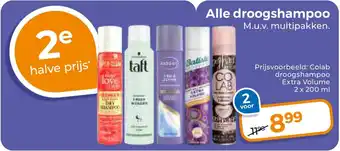 Trekpleister Alle droogshampoo aanbieding