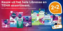 Trekpleister Libresse en Tena aanbieding