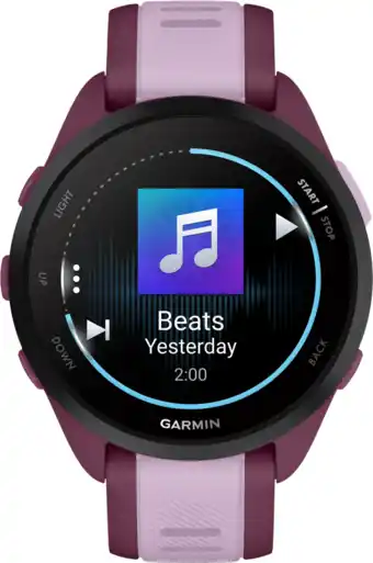 Coolblue Garmin Forerunner 165 Music Paars aanbieding