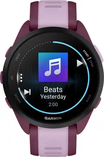 Coolblue Garmin Forerunner 165 Music Paars aanbieding