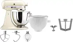 Coolblue KitchenAid Artisan Mixer 5KSM125 Amandelwit + IJsbereider aanbieding